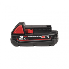 BATTERIE MILWAUKEE M18B2 18V/2A LI-ION JUSQU'A EPUISEMENT